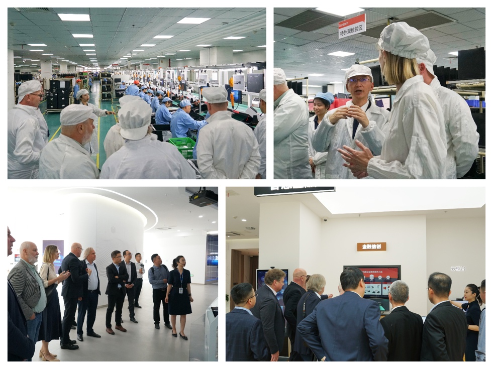 Тимот на Kaspersky ги посети изложбениот салон и фабриката на Centerm